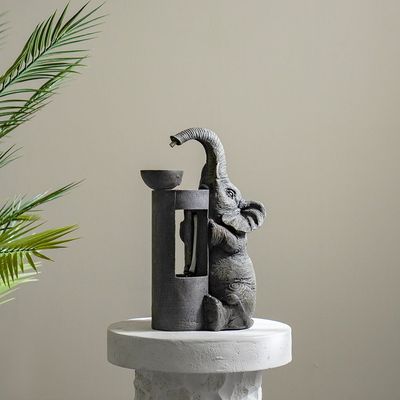 Elephant Fountain 25X20X45 Cm