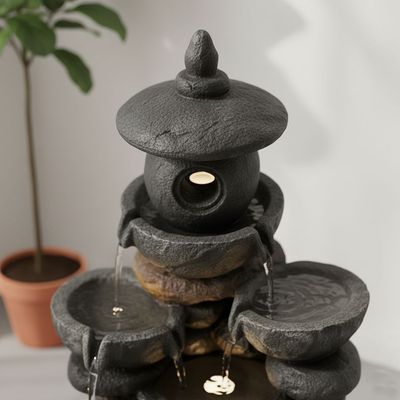 Ivory Fountain 28X23X60 Cm