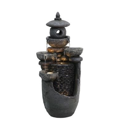 Ivory Fountain 28X23X60 Cm