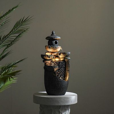 Ivory Fountain-Multi-color-28x23x60 cm