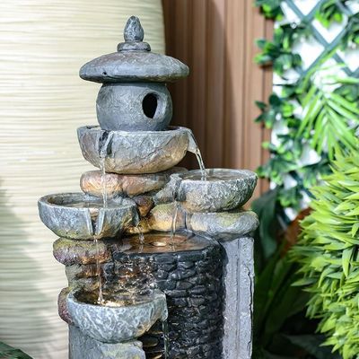 Ivory Fountain-Multi-color-28x23x60 cm