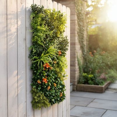 Artificial Fence - Gold Fruit - 50x100 cm 