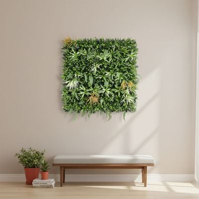 Artificial Fence - Fire Sky - 100x100 cm 