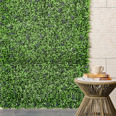 Artificial Fence - Lavender - 100x200 cm 