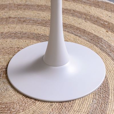 Trinket Side Table Dia70x75cm - White