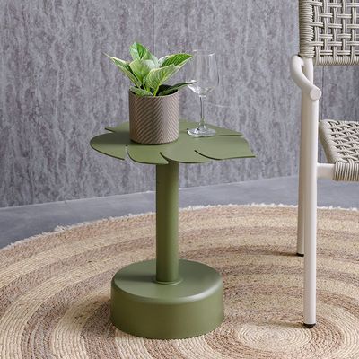 Leaf Side Table D37x46xT 5.0 mm - Green