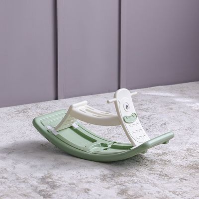2-IN-1 Kids rocking horse & Balance plate