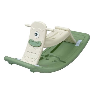 2-IN-1 Kids rocking horse & Balance plate