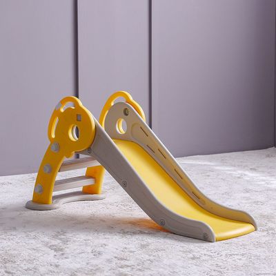 Kids Folding Slide Yellow & Grey