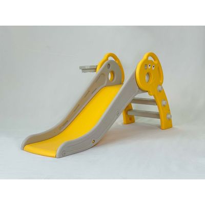 Kids Folding Slide Yellow & Grey