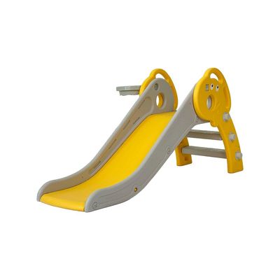 Kids Folding Slide Yellow & Grey