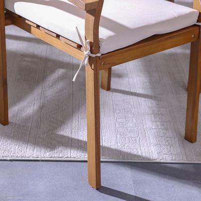 Nura 4+1 Wooden Dining Set
