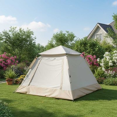 4 Person Auto Tent 240X240X156 Cm
