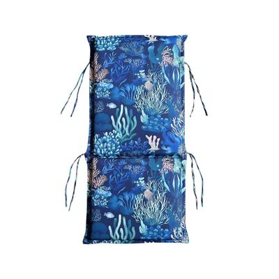 High Back Cushion 115X47X4Cm/120X52X4Cm - Ocean Bloom