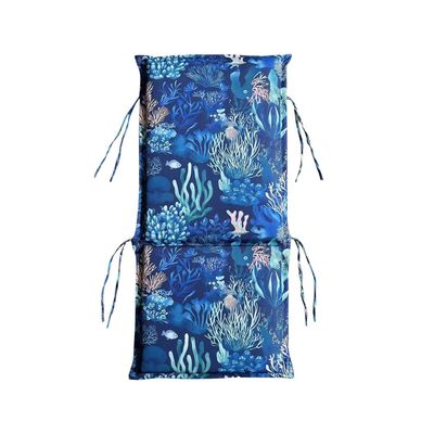 High Back Cushion 115X47X4Cm/120X52X4Cm - Ocean Bloom