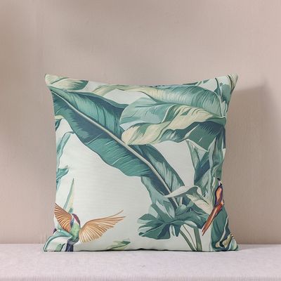 Toss Pillow With Zipper Without Piping 45X45Cm -Tropical Whispers