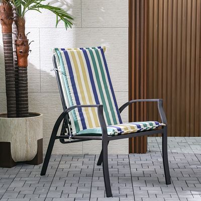 High Back Cushion 115X47X4Cm/120X52X4Cm - Timeless Stripe