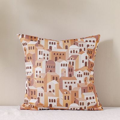 Toss Pillow With Zipper Without Piping 45X45Cm -Rio