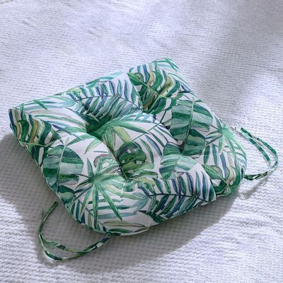 Curve Seat Cushion 48X48X5Cm - Tropical Lime