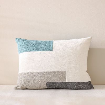 Woven Cushion 45X60Cm - Glacial Mosaic