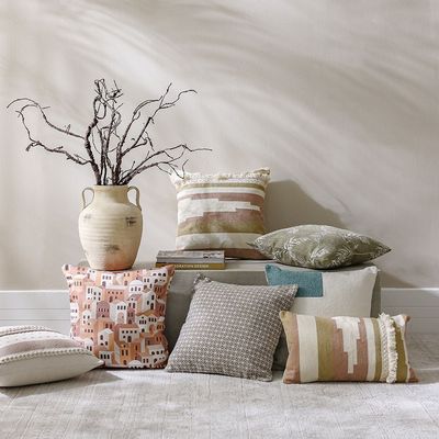 وسادة منسوجة 45×45 سم - بالمواي أوليف