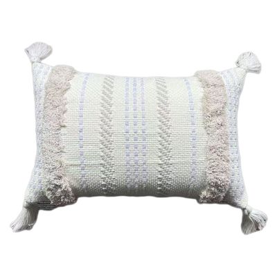 Woven Cushion 30X45Cm - Oatmist Beige