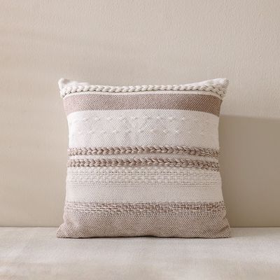 Woven Cushion 45X45Cm - Dunewool Khaki