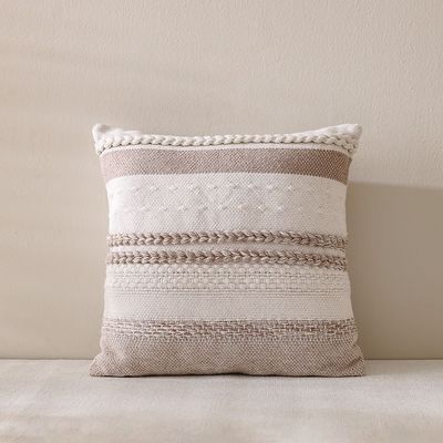 Woven Cushion 45X45Cm - Dunewool Khaki