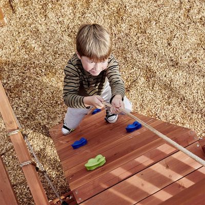 Dynamic Sports Arabian Oryx Extreme Wooden  Swing Set Dynamic Sports Arabian Oryx Extreme Wooden  Swing Set