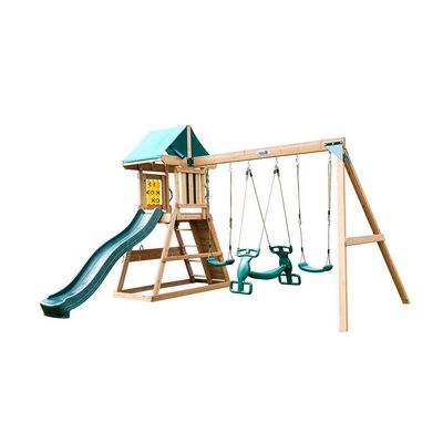 Dynamic Sports Arabian Baboon Wooden Swing Set 