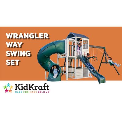 Kidkraft Wrangler Way Swing Set