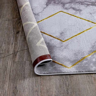 Rugs Cpc Lp Elmas 200X300 Grey Gold 00603