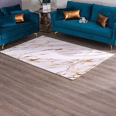 Rugs Cpc Lp Kaya 150X230 Beige Gold