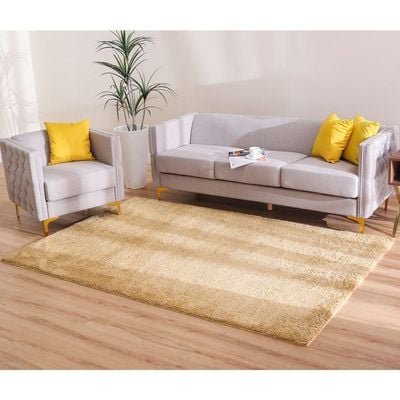 Shimmer Shag Plain Rug - 160x240 cm