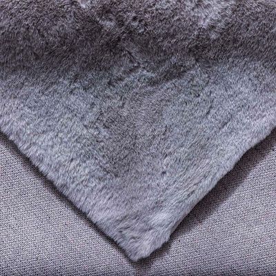 Plush Solid Soft Fur Rugs 200X300 Dark Grey