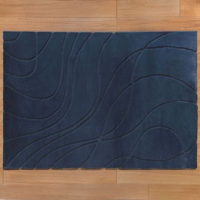 Textra Soft Fur Design Rugs 80X150 Blue