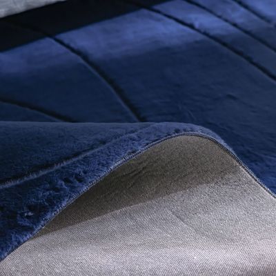 Textra Soft Fur Design Rugs 120X180 Blue