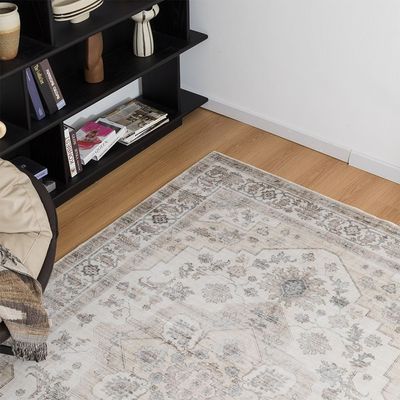 Infinity Polysilk Printed Classic Rugs 160X230 Neutral