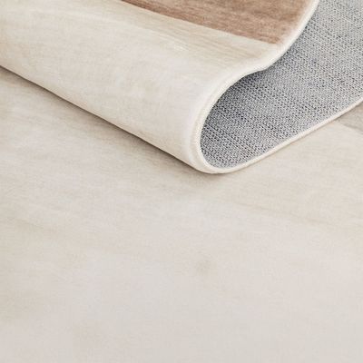 Infinity Polysilk Printed Modern Rugs 80X150 Neutral