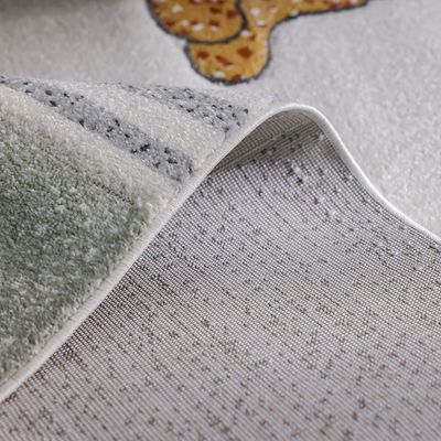 Luna Kids Animal Pattern Rugs 120X180 -White Multi