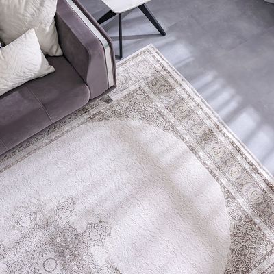 Luxura Artsilk Modernclassic Rugs 160X230 -Grey Beige