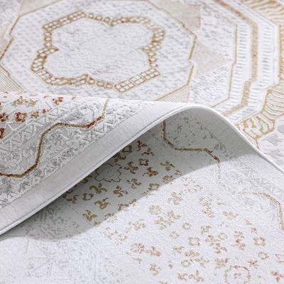 Luxura Artsilk Modernclassic Rugs120X180 -Gold Multi