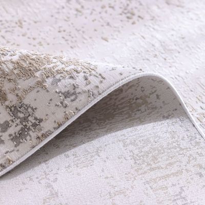 Luxura Artsilk Modern Contermperory Rugs 240X340 -Beige Grey