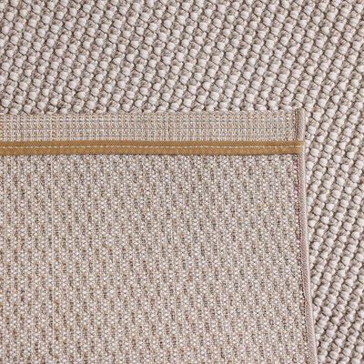Prism Solid Textured Rugs 200X300 -Cream