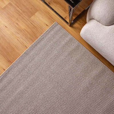Prism Solid Textured Rugs 120X180 -Beige