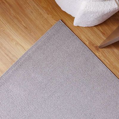 Prism Solid Textured Rug - Grey - 80x150 cm