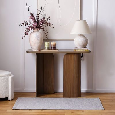 Prism Solid Textured Rug - Grey - 80x150 cm