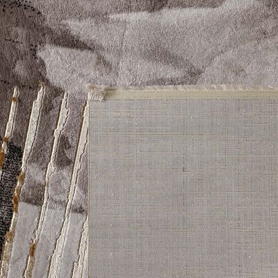Galleria Modern Abstract Patterned Rugs - Grey/White - 120x180 cm 