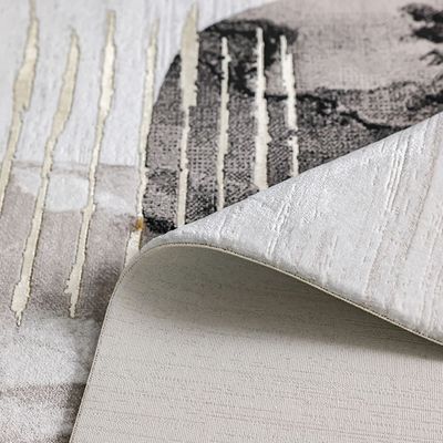 Galleria Modern Abstract Patterned Rugs - Grey/White - 200x300 cm 