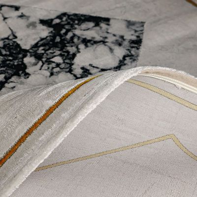 Venice Modern Transitional Rugs 120X180 Black&White 